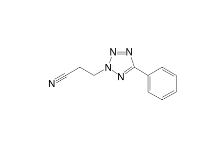 3-(5-phenyltetrazol-2-yl)propionitrile