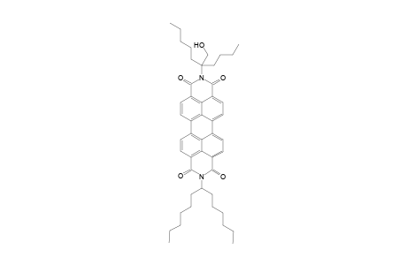 2-[2'-Butyl-2'-(hydroxymethyl)hexyl]-9-(1"-hexylheptyl)-anthra[2,1,9-def : 6,5,10-d'e'f']disiquinoline-1,3,8,10-tetraone