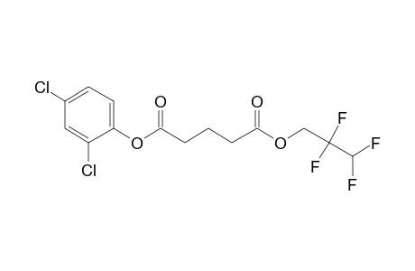 Glutaric acid, 2,2,3,3-tetrafluoropropyl 2,4-dichlorophenyl ester