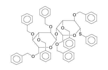 PHENYL-2,3,6-TRI-O-BENZYL-4-O-(2,3,4,6-TETRA-O-BENZYL-ALPHA-D-GLUCOPYRANOSYL)-1-THIO-BETA-D-GALACTOPYRANOSIDE