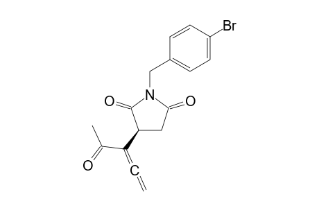 (S)-1-(4-bromobenzyl)-3-(4-oxopenta-1,2-dien-3-yl)pyrrolidine-2,5-dione