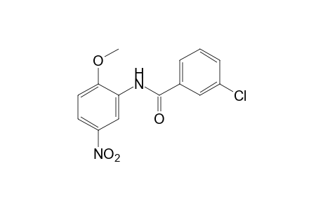 3-chloro-5'-nitro-o-benzanisidide