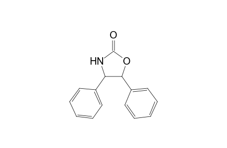2-Oxazolidinone, 4,5-diphenyl-, cis-