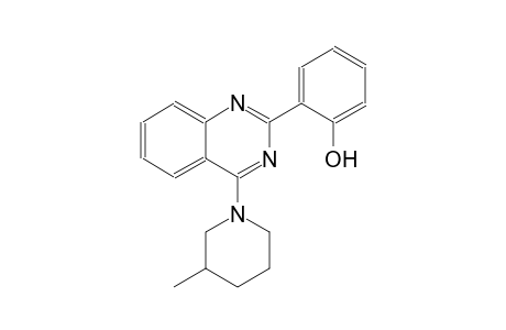 phenol, 2-[4-(3-methyl-1-piperidinyl)-2-quinazolinyl]-