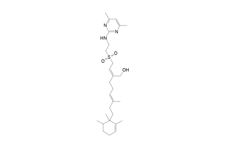 Agelasidine D - 3',5'-dimethylpyrimidine derivative