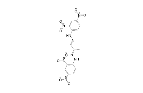 (1E,2E)-2-[(2,4-Dinitrophenyl)hydrazono]propanal (2,4-dinitrophenyl)hydrazone