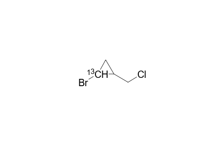 [1-13C]-1-Bromo-2-chloromethyl-cyclopropane