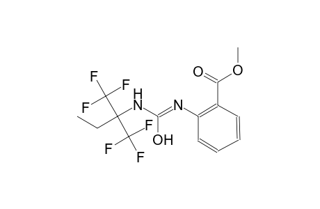 benzoic acid, 2-[[(Z)-[[1,1-bis(trifluoromethyl)propyl]amino]hydroxymethylidene]amino]-, methyl ester