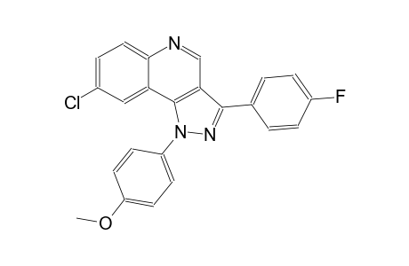 4-[8-chloro-3-(4-fluorophenyl)-1H-pyrazolo[4,3-c]quinolin-1-yl]phenylmethyl ether