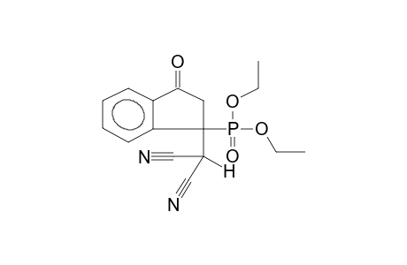 3-DICYANO(DIETHOXYPHOSPHORYL)METHYL-1-INDANONE