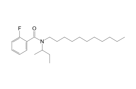 Benzamide, 2-fluoro-N-(2-butyl)-N-undecyl-