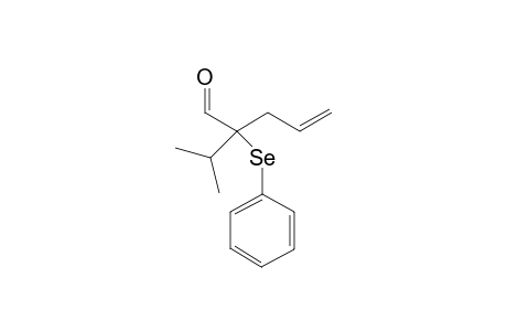 2-Isopropyl-2-(phenylselanyl)pent-4-enal