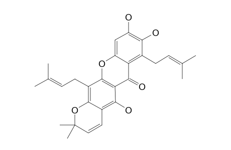 1,6,7-TRIHYDROXY-6',6'-DIMETHYL-2H-PYRANO-(2',3':3,2)-4,8-DI-(3-METHYLBUT-2-ENYL)-XANTHONE;BANNAXANTHONE-D