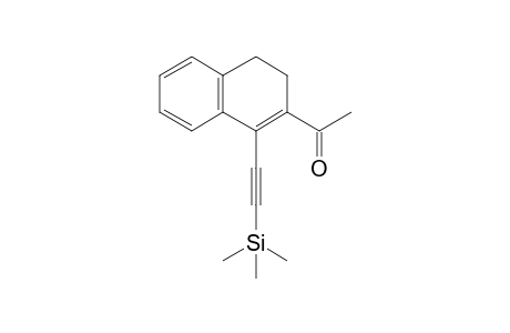 1-[3',4'-Dihydro-1'-(trimethylsilylethynyl)naphthalen-2'-yl]ethanone
