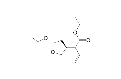 trans-4-((E)-3-Carbethoxy-3-propenyl)-2-ethoxytetrahydrofuran