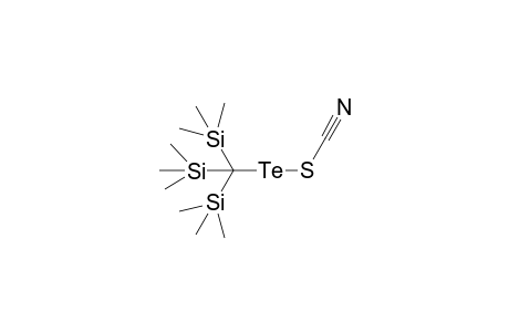 Tris(trimethylsilyl)methane-tellurenyl-thiocyanate