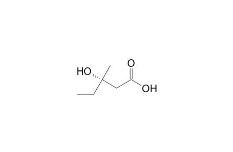 Pentanoic acid, 3-hydroxy-3-methyl-, (S)-