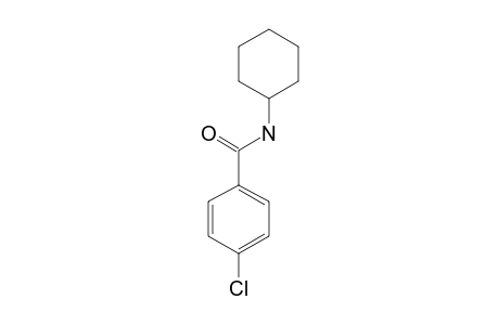 N-CYCLOHEXYL-4-CHLOROBENZAMIDE