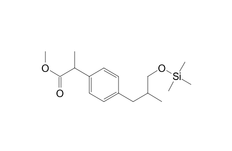 1-(1-Methoxycarbonylethyl)-4-(3-trimethylsilyloxy-2-methylpropyl)benzene