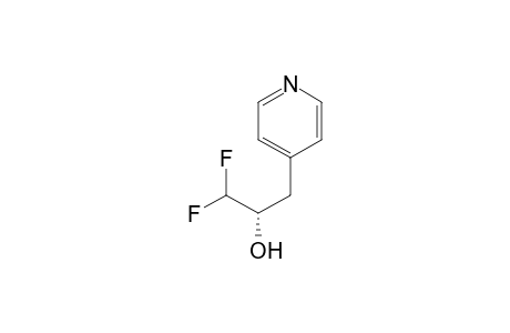 (S)-1,1-Difluoro-3-(pyridin-4-yl)propan-2-ol