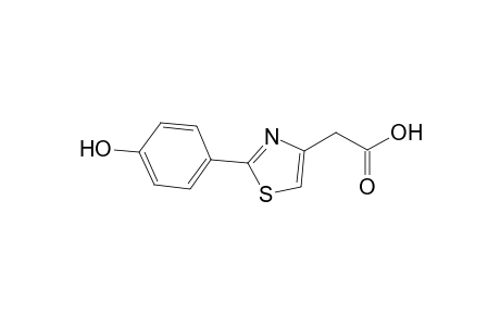 4-Thiazoleacetic acid, 2-(4-hydroxyphenyl)-