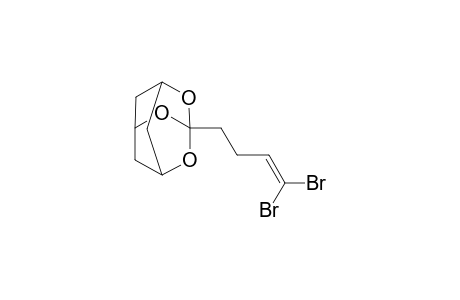 3-(4',4'-Dibromo-3'-buten-1'-yl)-2,4,10-trioxatricyclo[3.3.1.1(3,7)]decane