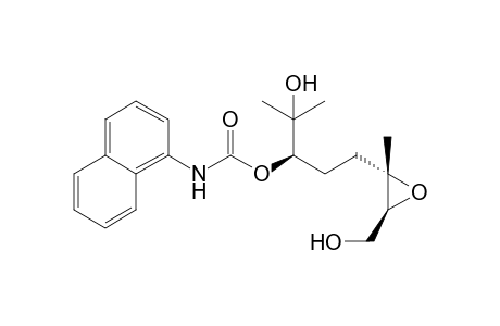 (2S,3S,6R)-Naphthalen-1-ylcarbamic acid (R)-2-hydroxy-1[2-((2S,3S)-3-hydroxymethyl-2-methyloxiranyl)ethyl]-2-methylpropyl ester
