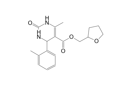Tetrahydro-2-furanylmethyl 6-methyl-4-(2-methylphenyl)-2-oxo-1,2,3,4-tetrahydro-5-pyrimidinecarboxylate
