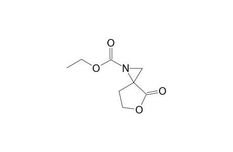 N-(Ethoxycarbonyl)aziridine-2-sporo-3'-tetrahydrofuran-2'-one