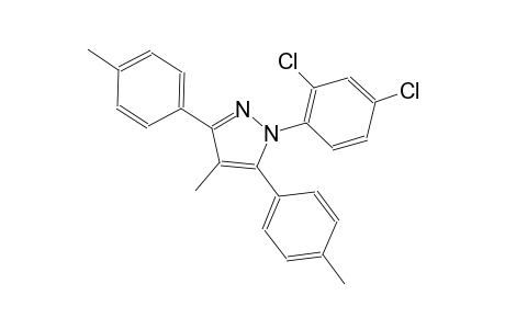 1-(2,4-dichlorophenyl)-4-methyl-3,5-bis(4-methylphenyl)-1H-pyrazole