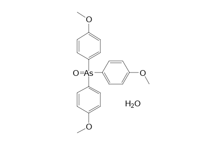 tris(p-methoxyphenyl)arsine oxide, hydrate