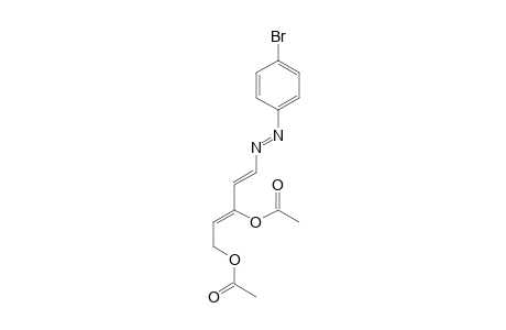 (1E,3E,5E/Z)-1-(4-Bromophenyl)azo-3,5-diacetoxy-1,3-pentandiene
