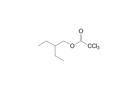 trichloroacetic acid, 2-ethyl-1-butyl ester