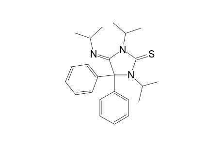 1,3-Diisopropyl-5,5-diphenyl-4-(isopropylimino)-2-thioxo-1,3-diazolidine