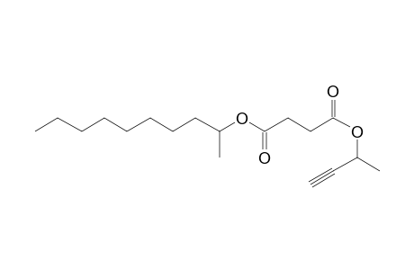 Succinic acid, but-3-yn-2-yl 2-decyl ester