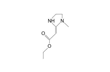(1-Methyl-2-imidazolidinylidene)-acetic acid, eth yl ester