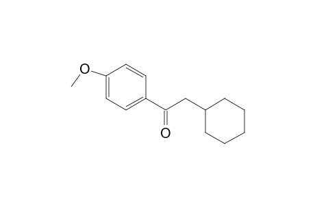 2-Cyclohexyl-1-(4-methoxyphenyl)-ethanone