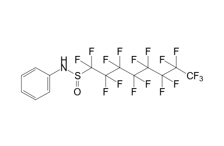 1,1,2,2,3,3,4,4,5,5,6,6,7,7,8,8,8-heptadecafluoro-1-octanesulfinanilide