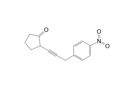 1-(2-Oxocyclopentyl)-3-(4-nitrophenyl)propyne