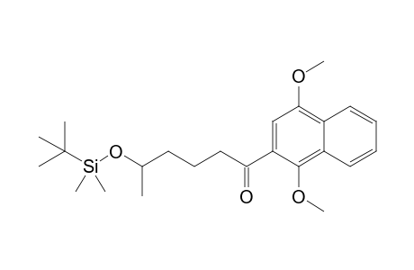 2-(5-tert-Butyldimethylsiloxy-1-oxohexyl)-1,4-dimethoxynaphthalene