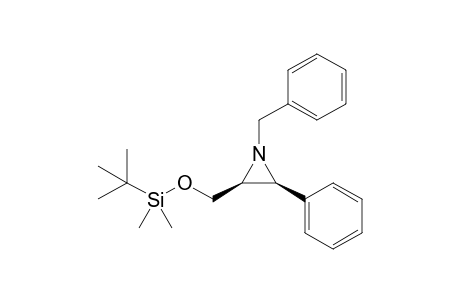 cis-1-Benzyl-2-(tert-butyldimethylsilyloxymethyl)-3-phenylaziridine