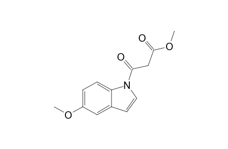 METHYL-1-(5-METHOXY-1H-1-INDOLYL)-3-OXOPROPIONATE