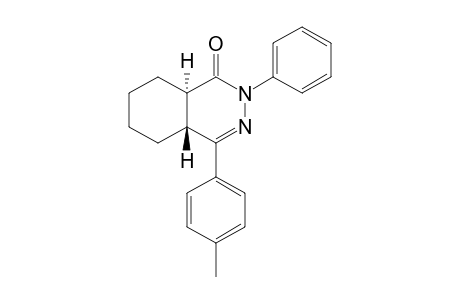 trans-2-phenyl-4-(p-tolyl)-4a,5,6,7,8,8a-hexahydrophthalazin-1-one