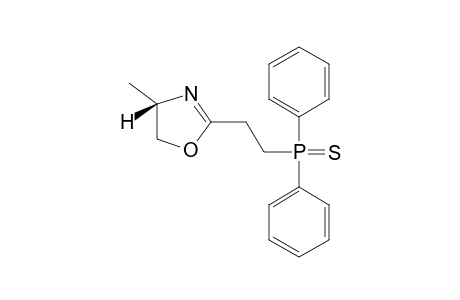 (S)-4,5-DIHYDRO-2-(2'-(DIPHENYLPHOSHINOTHIOYL)-ETHYL)-5-METHYL-1,3-OXAZOLE
