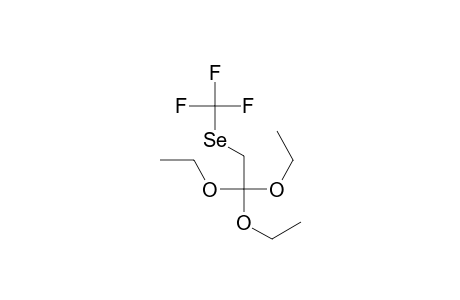 1,1,1-triethoxy-2-(trifluoromethylselanyl)ethane
