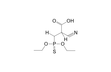 2-CYANO-2-(CARBOXY)ETHYLTHIOPHOSPHONIC ACID, O,O-DIETHYL ESTER