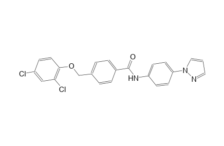 benzamide, 4-[(2,4-dichlorophenoxy)methyl]-N-[4-(1H-pyrazol-1-yl)phenyl]-