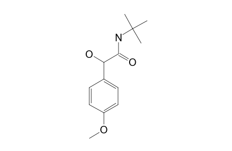 (+/-)-N-TERT.-BUTYL-2-HYDROXY-2-(4-METHOXYPHENYL)-ACETAMIDE