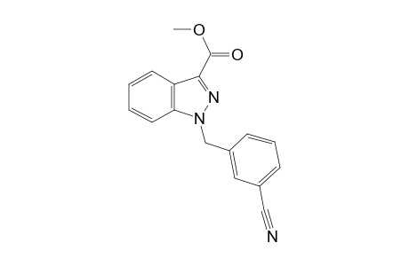 Methyl 1-[(3-cyanophenyl)methyl]indazole-3-carboxylate