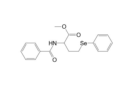 Methyl N-Benzoyl-2-[2'-(phenylseleno)ethyl]glycinate